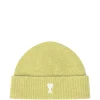 Caciula Ami Paris Ami de Coeur Beanie galben