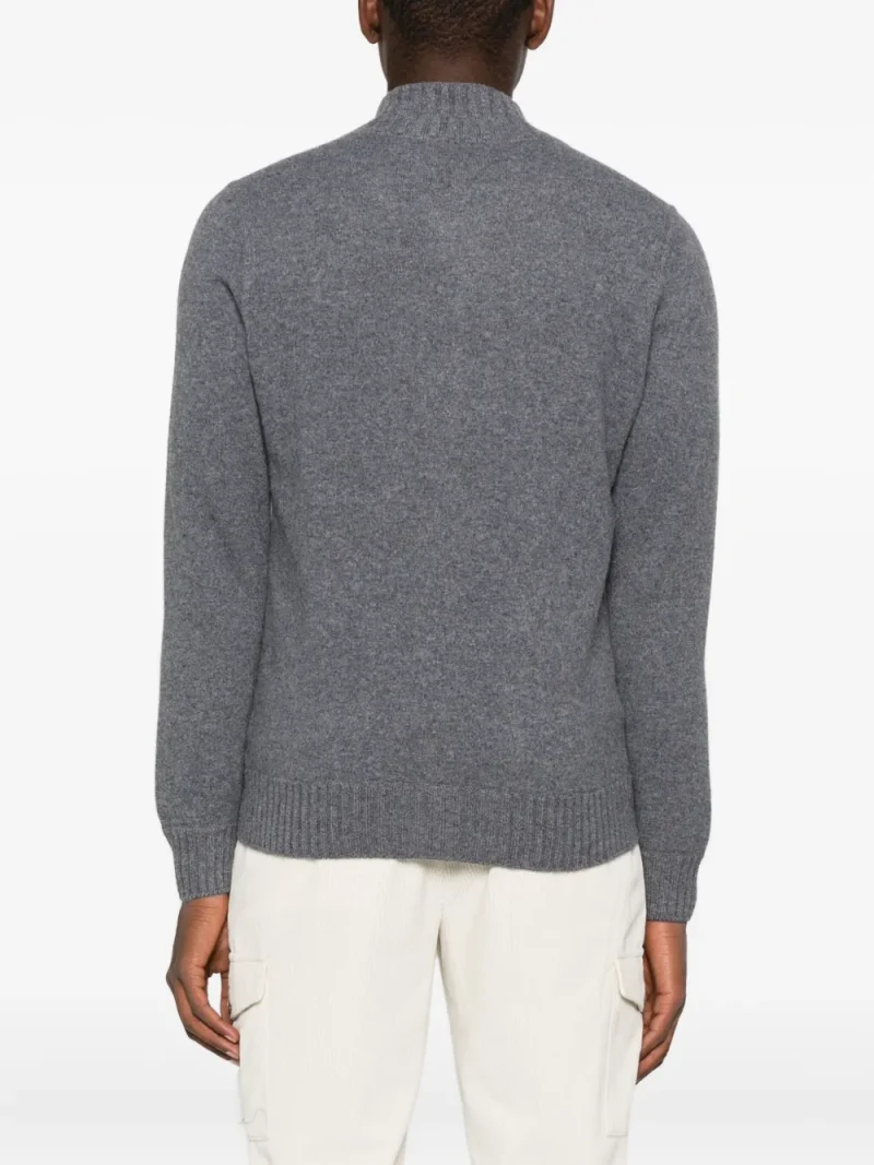 Alternative view of Cardigan Gran Sasso Button-Pockets gri