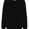 Cardigan Gran Sasso Button-Up V-neck negru