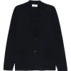 Cardigan Gran Sasso Notched-Lapels bleumarin