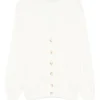 Cardigan Gran Sasso Virgin Wool alb