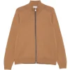 Cardigan Gran Sasso Zip-Up maro