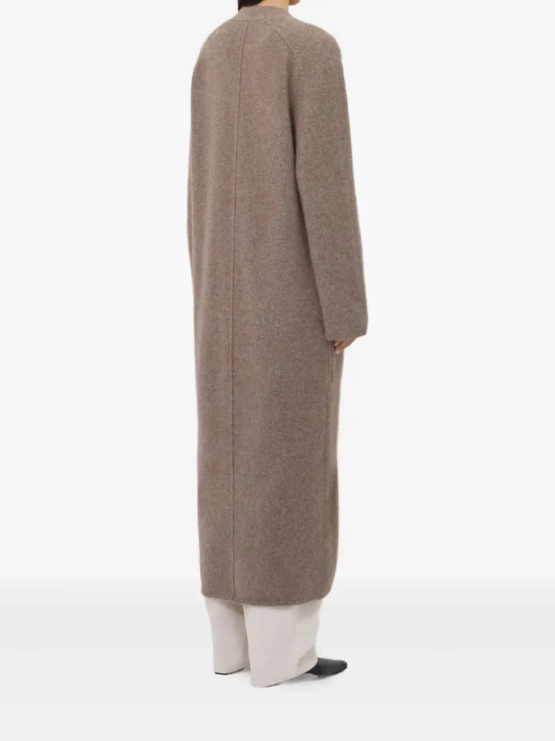 Alternative view of Cardigan LouLou de Saison Patch-Pocket Button bej