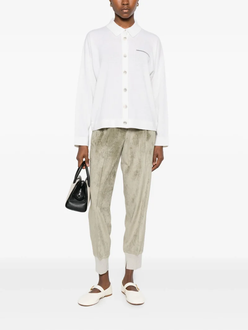 Alternative view of Cardigan Peserico buttoned alb