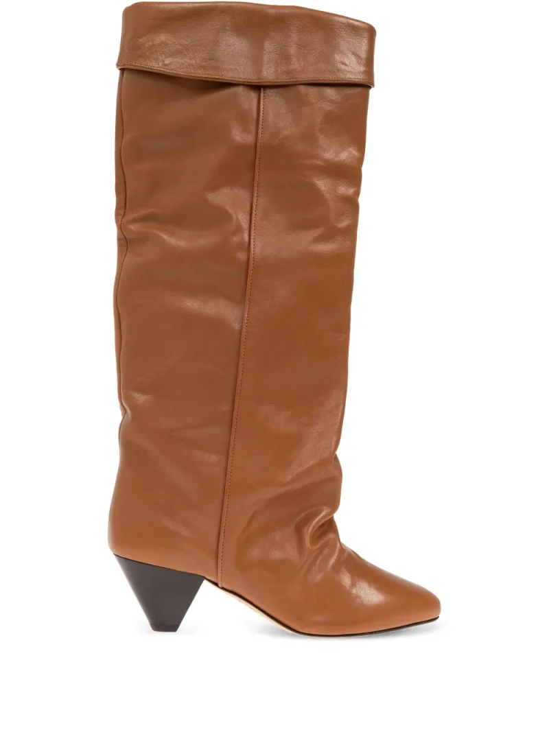 Cizme Isabel Marant 65mm Elita knee-high maro