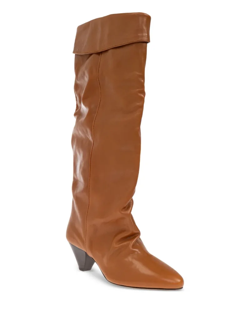 Alternative view of Cizme Isabel Marant 65mm Elita knee-high maro