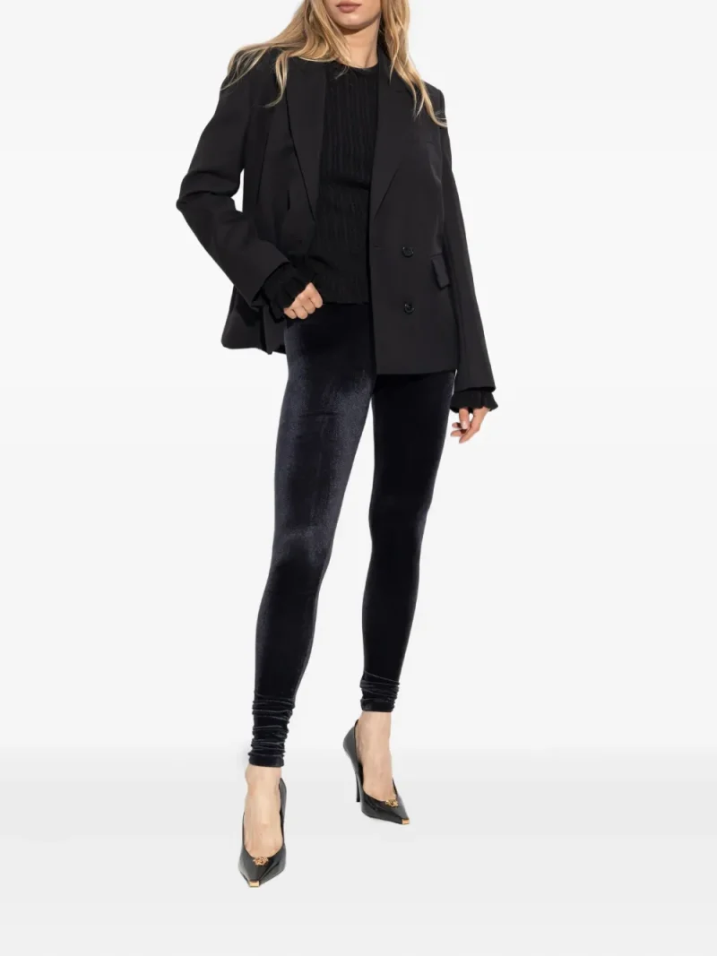 Alternative view of Colanti Versace logo-band ribbed negru