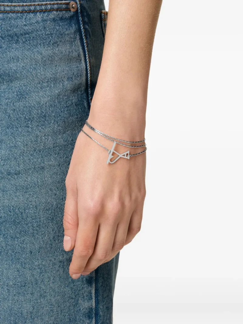 Alternative view of Colier Ami de Coeur Chain argintiu