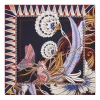 Esarfa Ferragamo Butterfly-Print Silk bleumarin