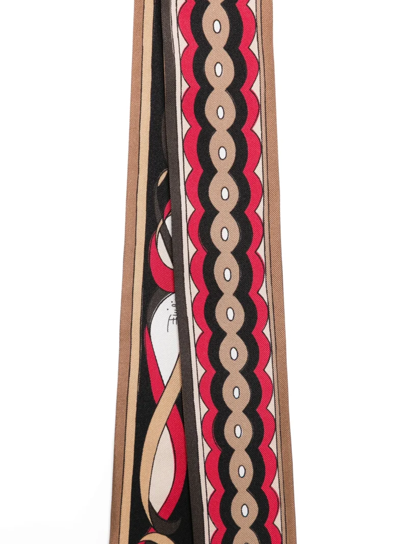 Alternative view of Esarfa PUCCI abstract-pattern multicolor