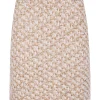 Fusta mini Fabiana Filippi Tweed Fringed bej