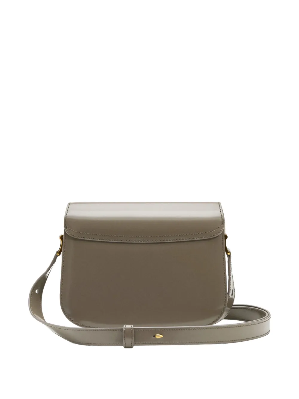 Geanta Ami Paris Black Glazed Leather Paris Paris gri - imagine 2