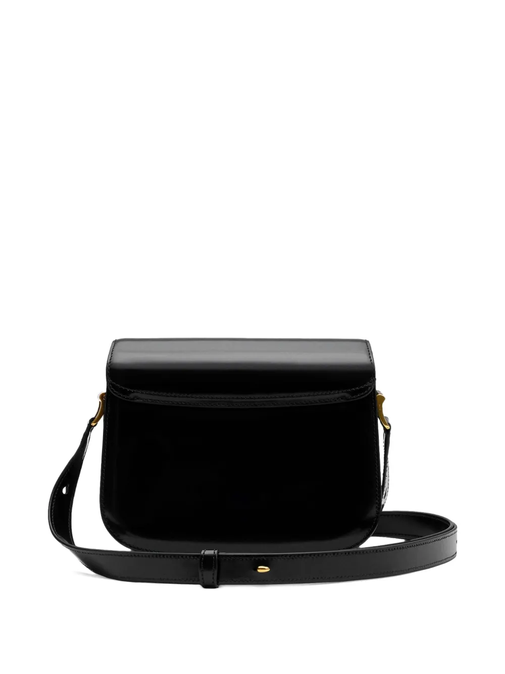 Geanta Ami Paris Black Glazed Leather Paris Paris negru - imagine 2
