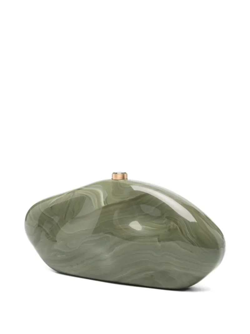 Alternative view of Geanta clutch Cult Gaia Marble-Effect verde