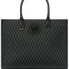 Geanta Versace monogram tote negru