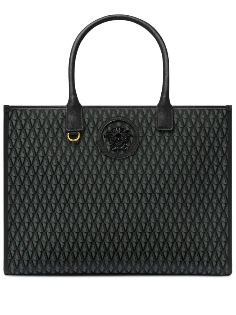 Geanta Versace monogram tote negru