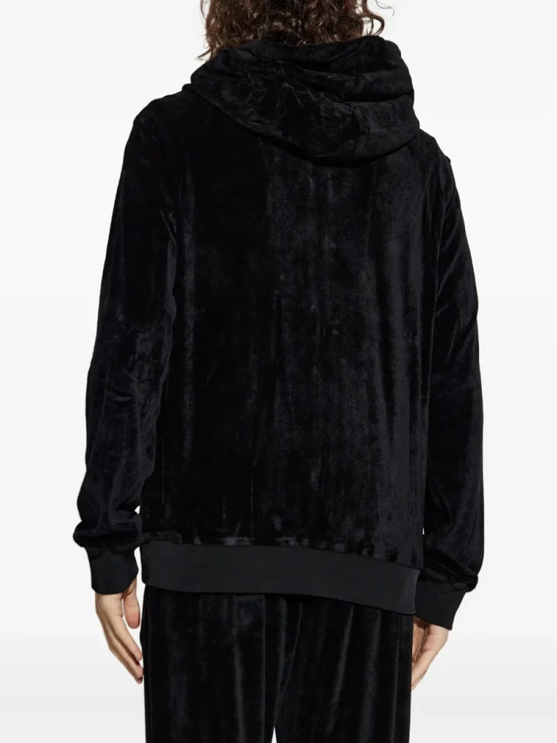 Alternative view of Hanorac Versace Medusa-Embellishment negru