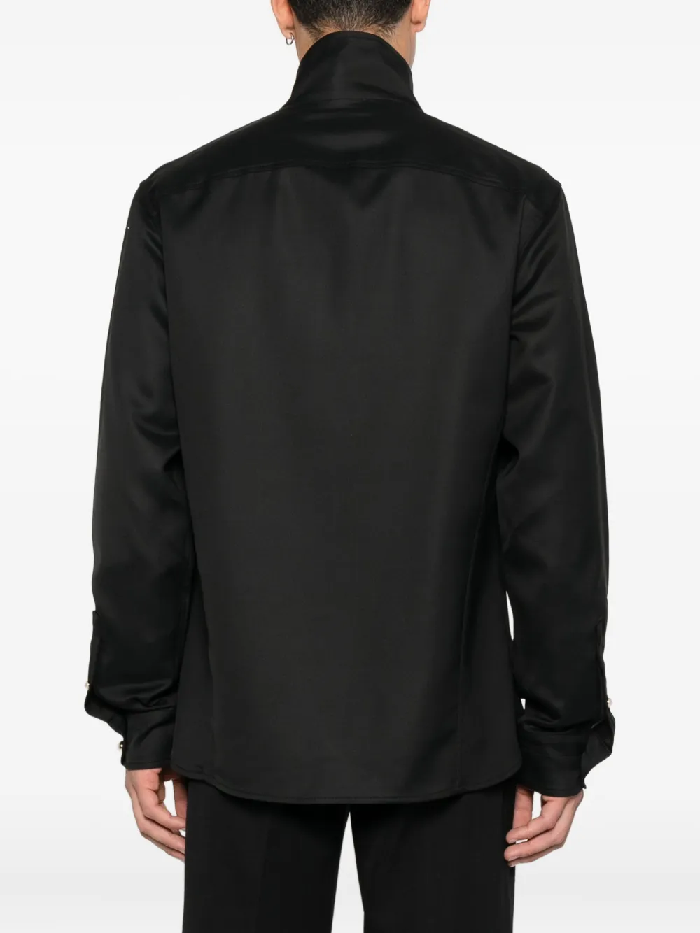 Jacheta Casablanca Zip Pockets negru - imagine 2