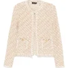 Jacheta Fabiana Filippi Frayed-Edge Tweed bej