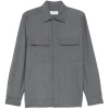 Jacheta Gran Sasso Flap-Pocket Shirt gri
