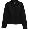 Jacheta JIL SANDER Overshirt negru