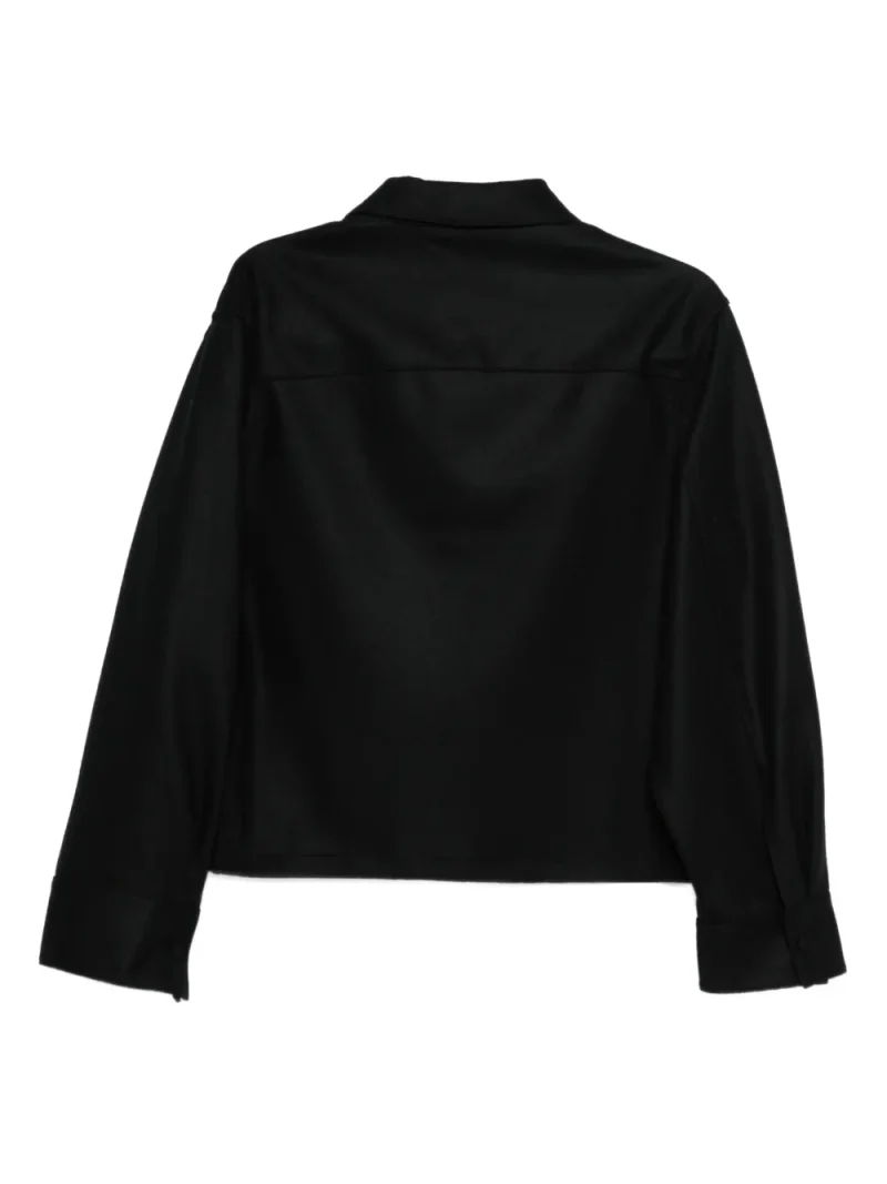 Alternative view of Jacheta JIL SANDER Overshirt negru