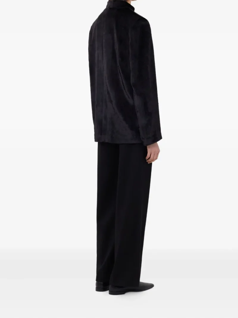 Alternative view of Jacheta LouLou de Saison Lara Stand-Collar negru