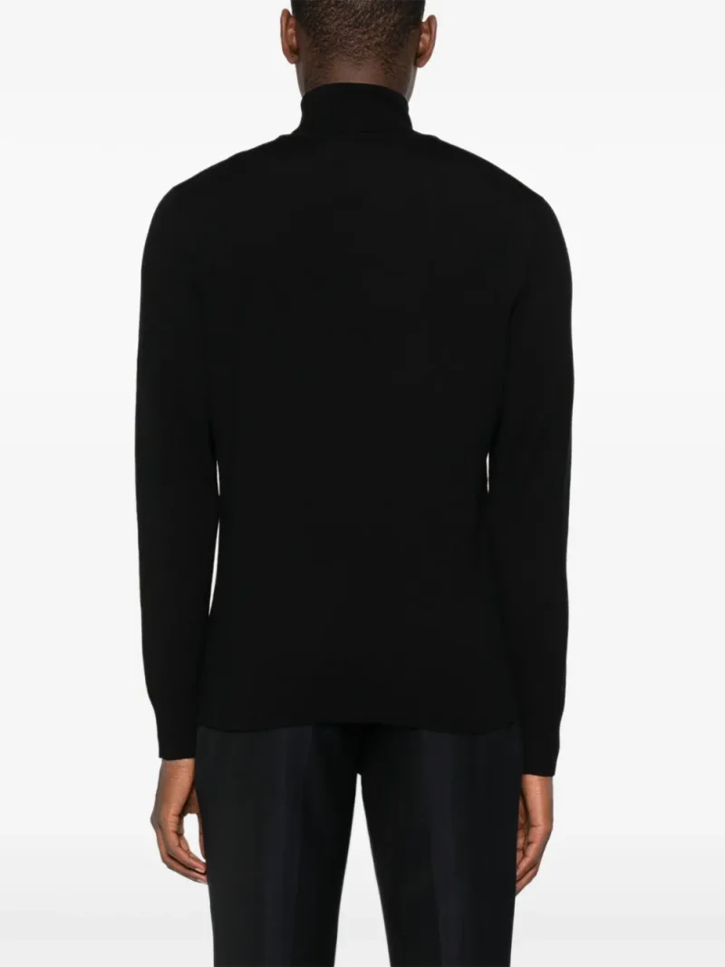 Alternative view of Maleta Gran Sasso Roll-Neck negru