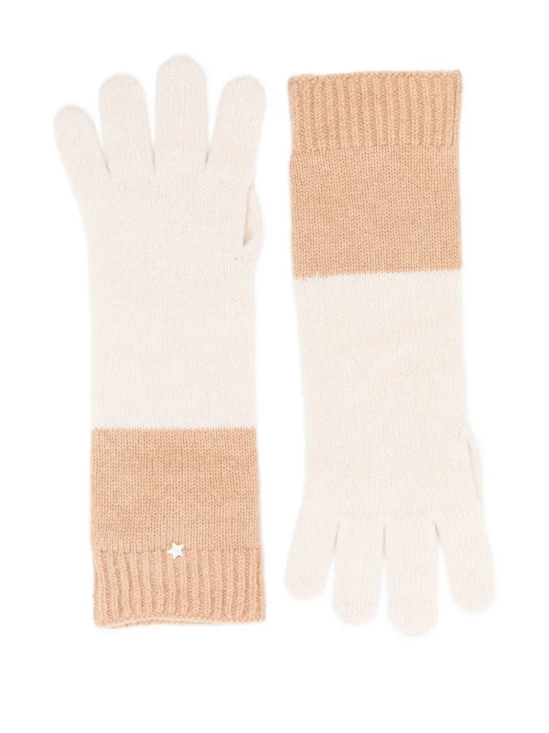 Manusi Lorena Antoniazzi Star-Charm Ribbed bej