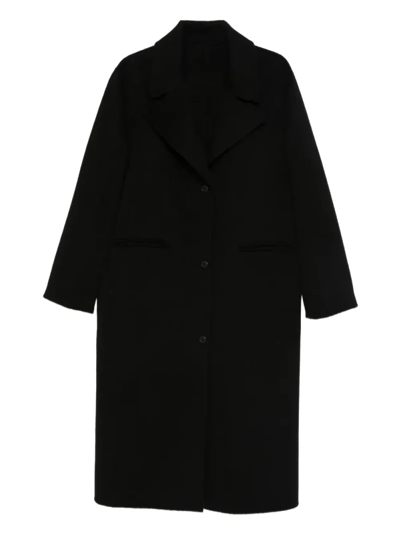 Palton LouLou de Saison Buttoned Wool negru