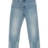 Pantaloni denim Ami Paris Classic Fit albastru
