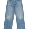 Pantaloni denim Citizens of Humanity Ayla albastru