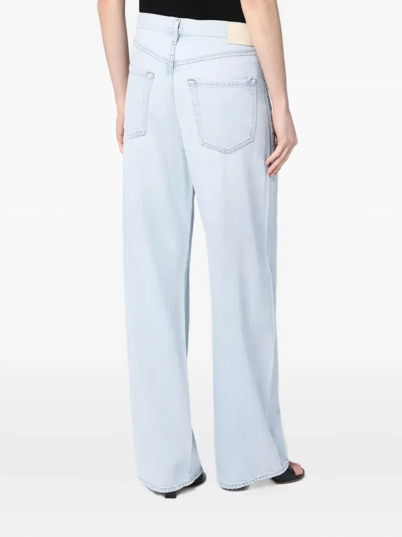 Alternative view of Pantaloni denim Citizens of Humanity Palazzo Drawstring albastru