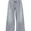 Pantaloni denim JUUN.J Pleated Five-Pocket gri