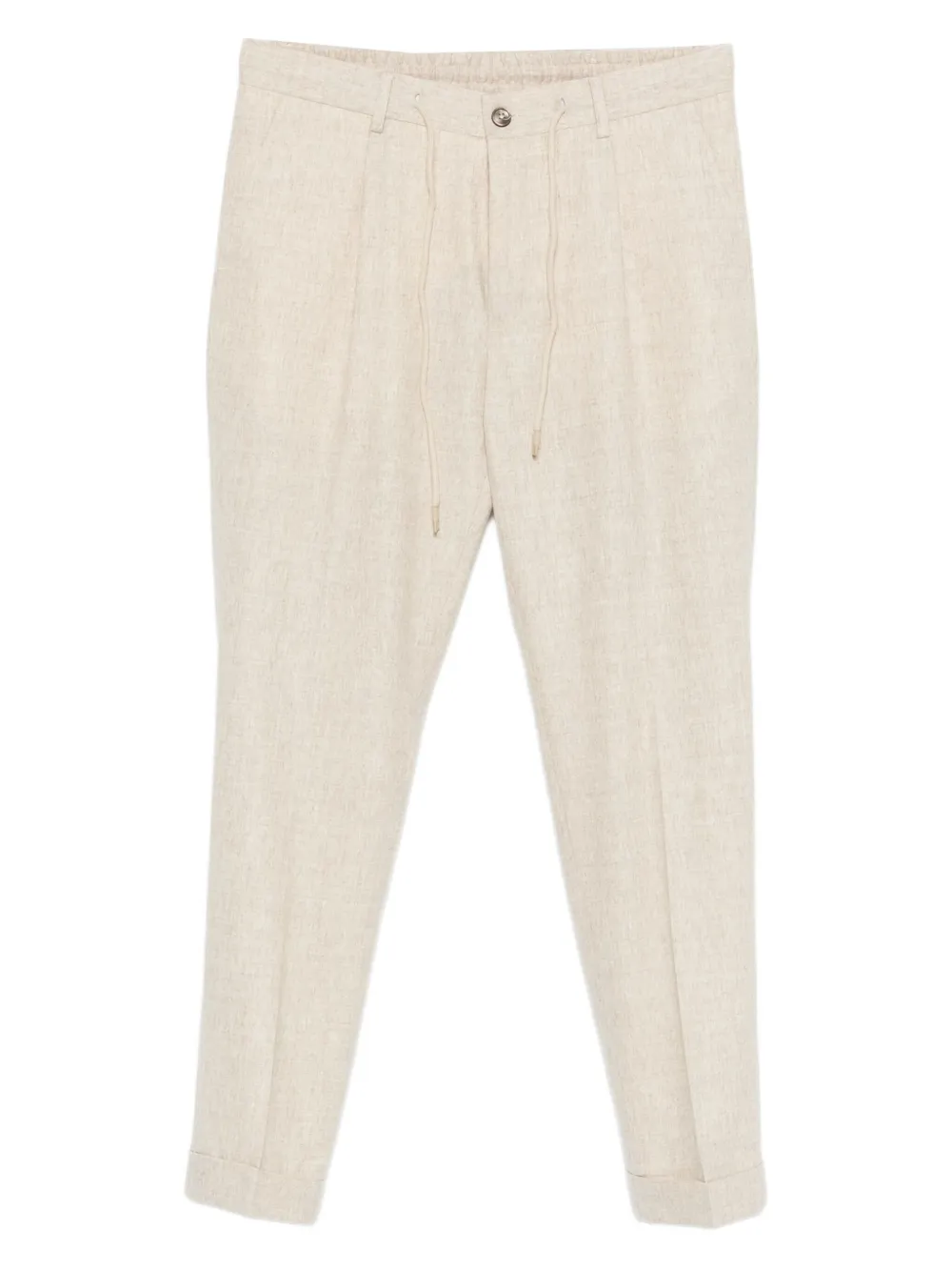 Pantaloni Gran Sasso Drawstring-Waist bej