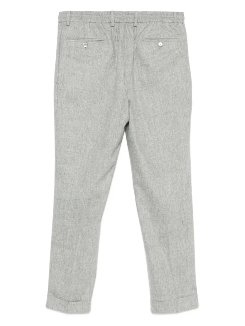 Alternative view of Pantaloni Gran Sasso Drawstring-Waist gri