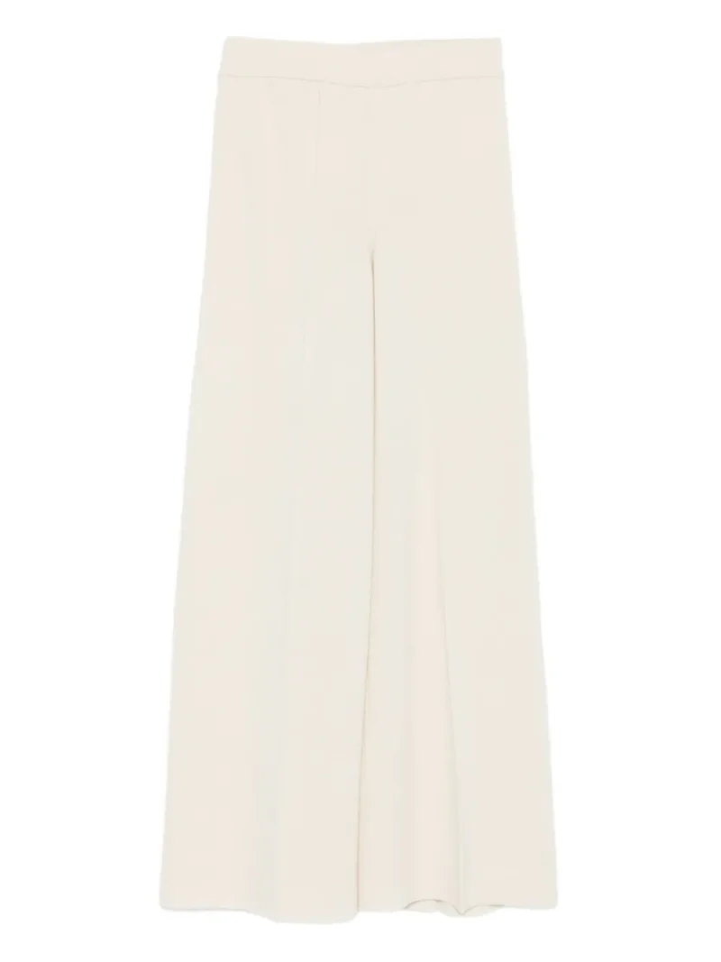 Pantaloni Gran Sasso Elasticated-Waistband ecru