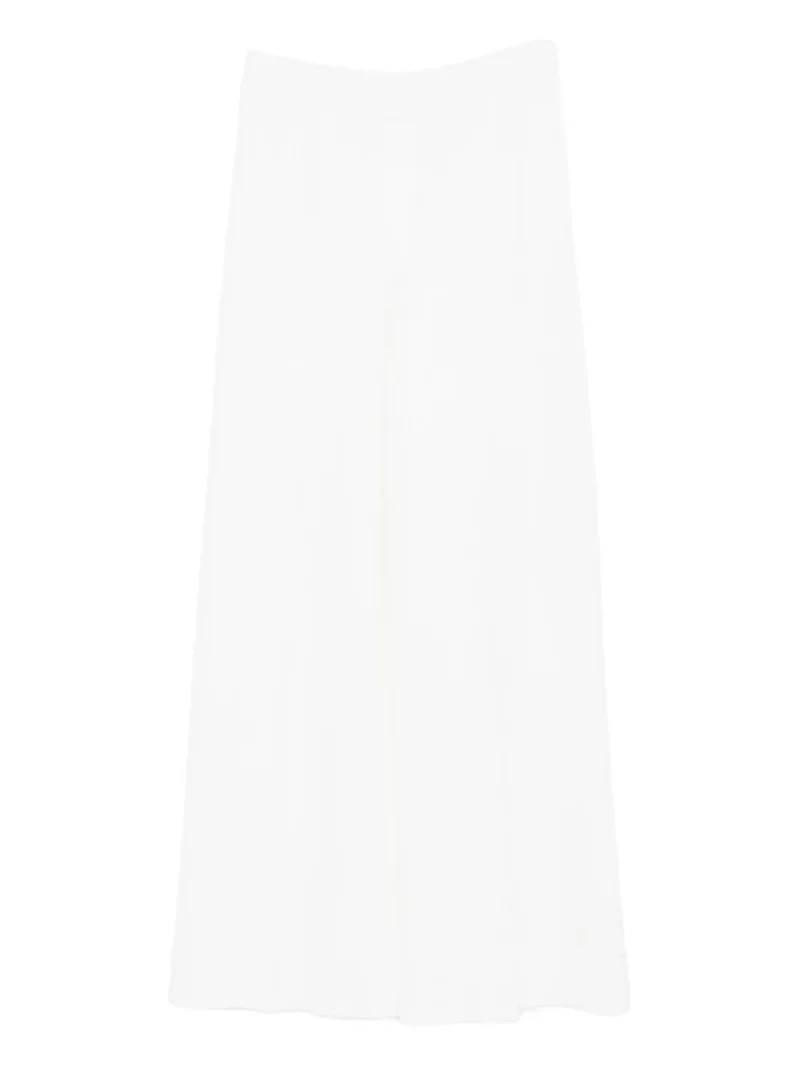 Pantaloni Gran Sasso Virgin-Wool alb