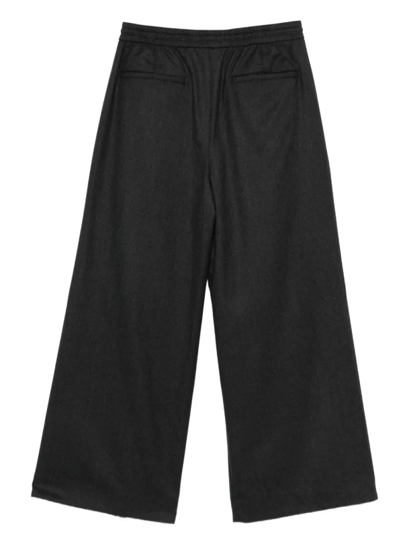 Alternative view of Pantaloni Juun.J 1Pleated negru