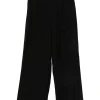 Pantaloni Juun.J Belted-Waist negru