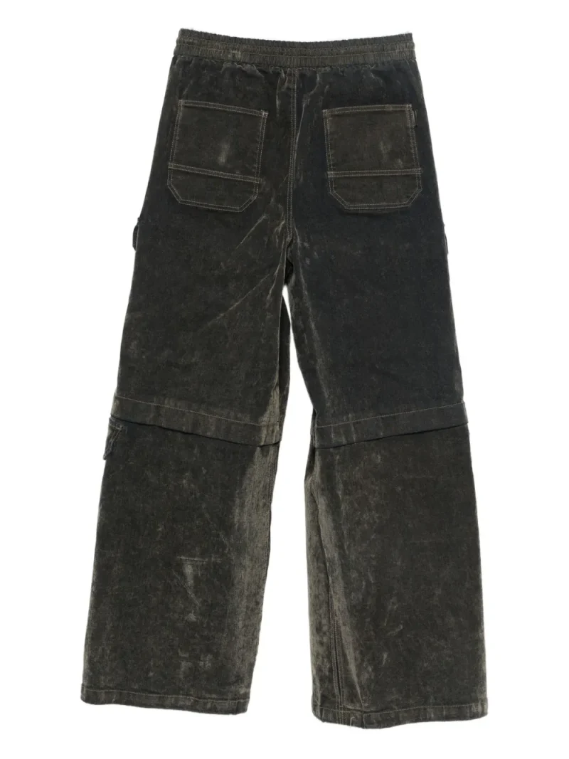 Alternative view of Pantaloni JUUN.J Drawstring-Waist Cargo maro