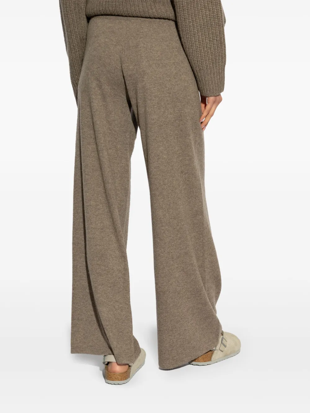 Pantaloni Lisa Yang Cashmere maro - imagine 2
