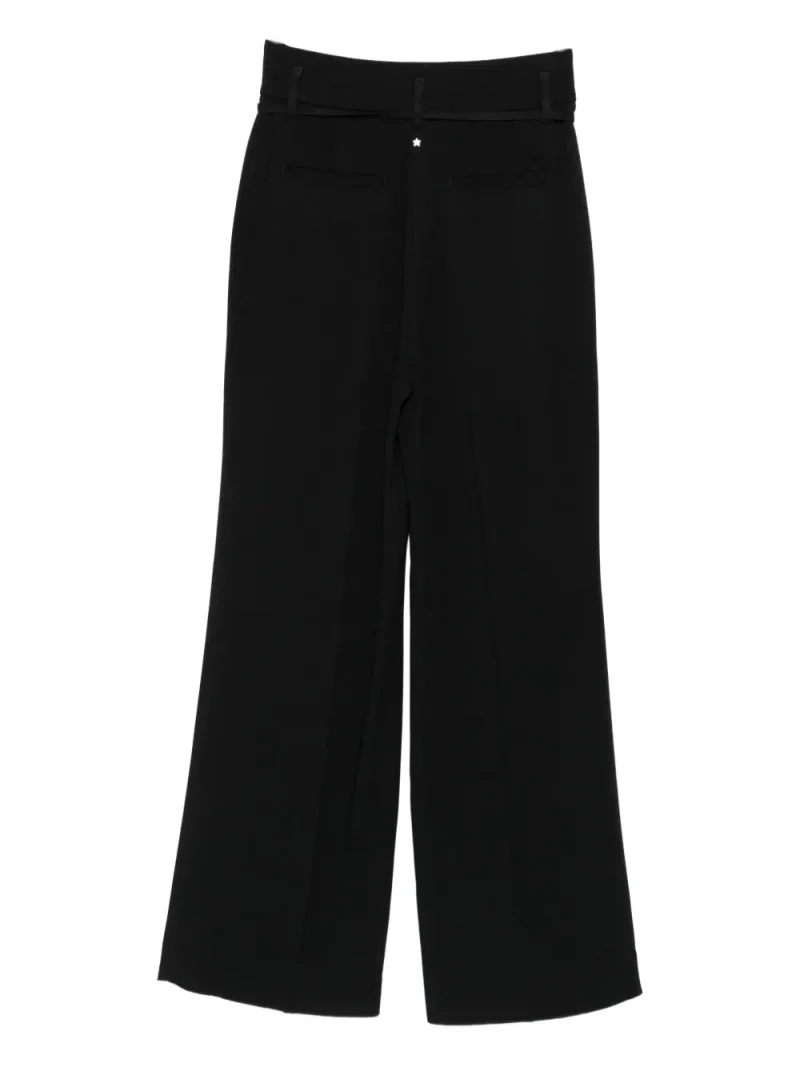 Alternative view of Pantaloni Lorena Antoniazzi Pleated negru