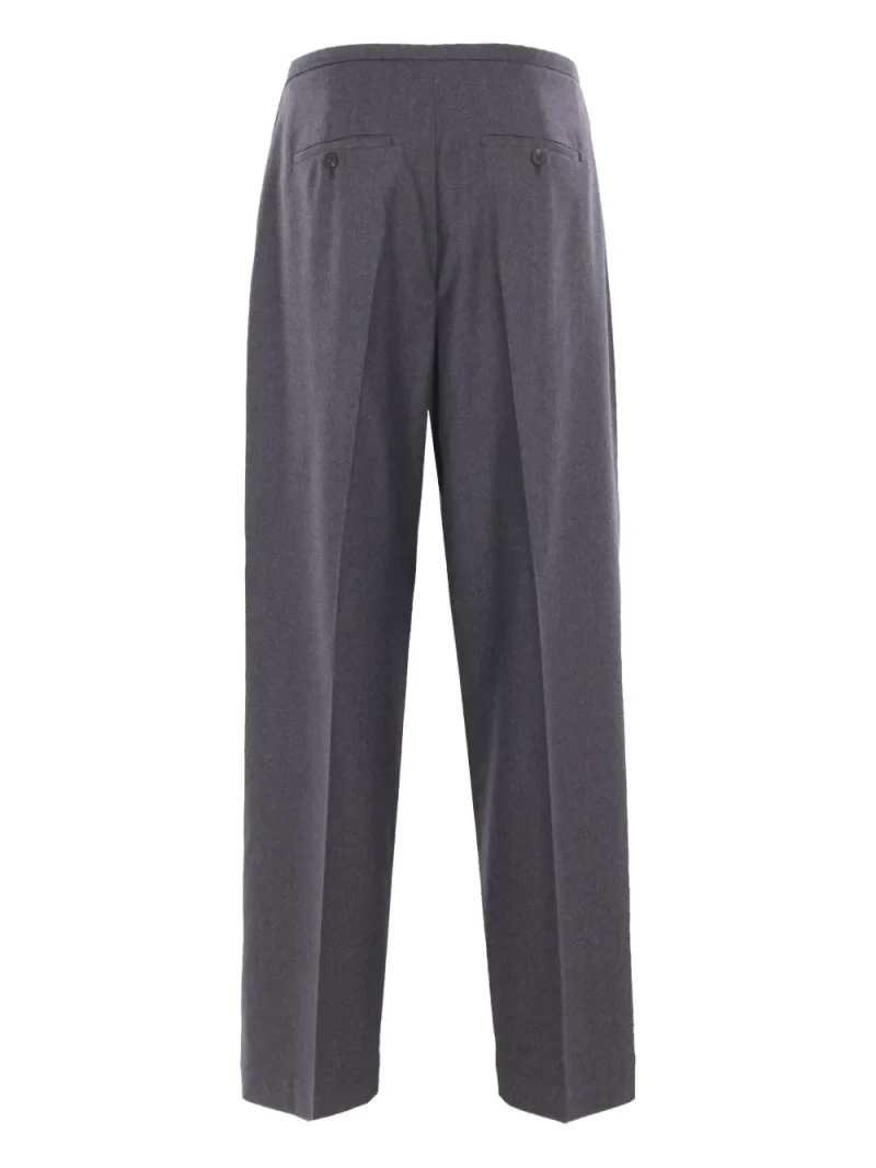 Alternative view of Pantaloni Rohe Drawstring-Waist Pleated gri