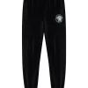 Pantaloni Versace Medusa-Embroidered Track negru