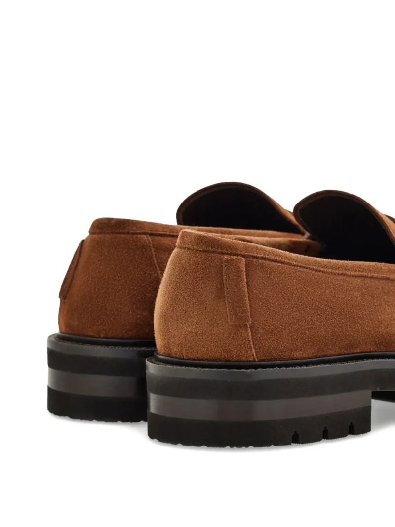 Alternative view of Pantofi Ferragamo Saddle-Strap Penny maro