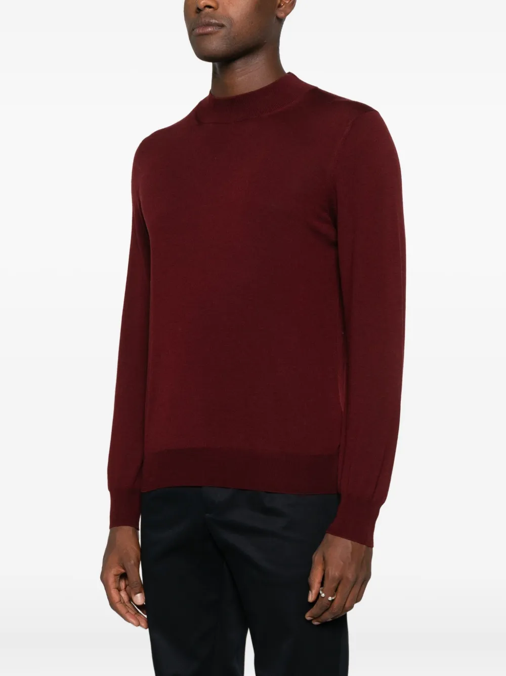 Pulover Gran Sasso Button-Shoulder visiniu - imagine 3