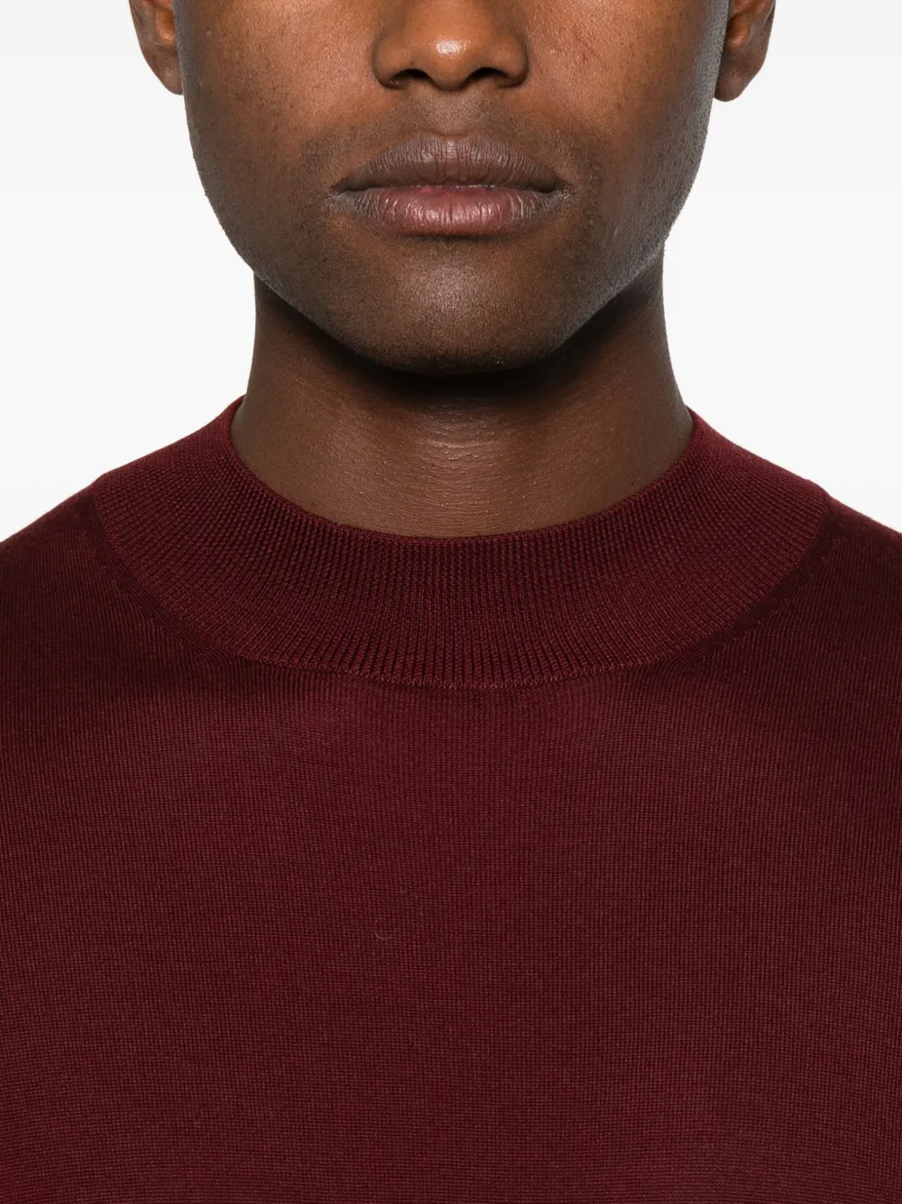 Pulover Gran Sasso Button-Shoulder visiniu - imagine 5