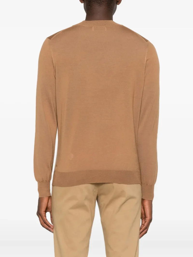 Alternative view of Pulover Gran Sasso Crew-Neck maro