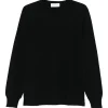 Pulover Gran Sasso crew-neck negru